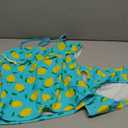 Kanu Surf Girls Charlotte Flounce Tankini Beach Sport 2-Piece Swimsuit (Lemonade Aqua) 12