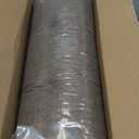 RACE LEAF Patio Chair Cushion 44x19x4 Inch, Tufted Design Heavy Duty Olefin Fabric Waterproof Outdoor Rocking Cushion with Elastic Bands Non-Slip Ties Brown 1-Pack