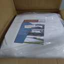 Large Waterproof Tarp - Heavy Duty 10 Mil Thick Poly Tarpaulin Ideal for Canopy Tents, Boats, RV or Pool Covers - Multipurpose Protective Tarps with Grommets for Indoor and Outdoor Use | 25' x 45'