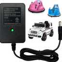 12v Battery Charger for Ride On Toys Bumper Car Charger 12 Volt Charger for Kids Ride On Cars Best Choice Products SUV Powered Wheel Baby Electric Vehicles Class 2 Power Supply Adapter,ETL Listed