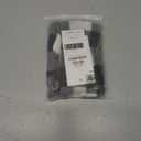 ASENKU Dog Sweater, Plaid Dogs Fleece Vest, Soft Comfortable Pet Pajamas, Warm Winter Puppy Shirt, Cold Weather Coat Jacket Pet Clothes for Small & Medium Dog Breeds (M, Black)