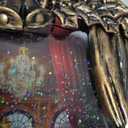 Christmas Snow Globe Lantern Water Glittering Nutcracker Ballet Theatre with Music & Timer, USB Lined/ Battery Operated Lighted Lantern for Christmas Festival Decoration Gifts