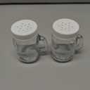 Golden Harvest Ball Mason Jar Glass Salt and Pepper Shakers, Pack Of 2, Clear (8541945186)