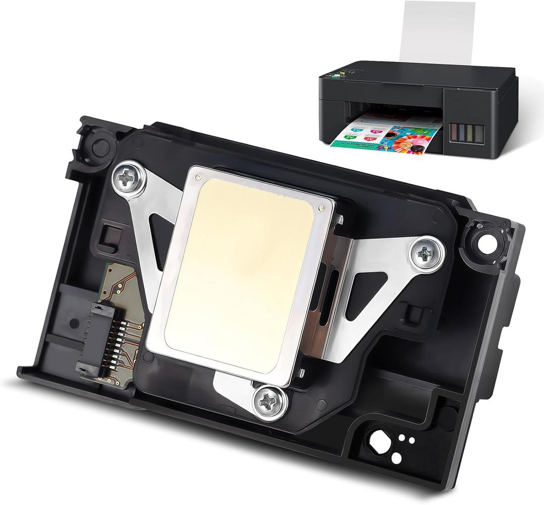 Upgraded L1800 DTF Printhead Replacement, 1440720 DPI High Resolution, Compatible with L1800/L1800D/R1390/R1400/R1430/R1500W/R260/R270/R330, Easy 3-Min Installation, No Blurry/Double Prints