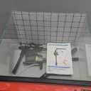 10 Gallon Glass Fish Tank Aquarium Starter Kit - Self-Cleaning with 3-Color LED Lights, Ultra-Quiet Pump & Filter, Smart Temperature Monitoring for Betta, Shrimp, and Tropical Fish