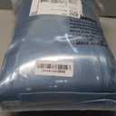 Pack of 50 Satin Dusty Blue Chair Sashes for Wedding 7x108 Inch Chair Bows Ribbons Ties for Party Birthday Banquet Ceremony Baby Shower Event Decorations