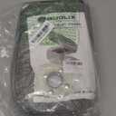 QUOLIX Triangle Under-Door Draft Stopper, 38 Inch Noise Blocker, Weighted Weather Stripping, Gray Cotton & Polyester, Multi-Function Noise & Light Blocker,Gray