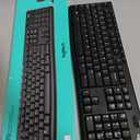 Logitech MK270 Wireless Keyboard and Mouse Combo for Windows, 2.4 GHz Wireless, Compact Mouse, 8 Multimedia and Shortcut Keys, 2-Year Battery Life, for PC, Laptop - Black