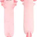 Axolotl Plush,Long Axolotls Plush Toys Pillow,19.6 Inch Cute Axolotl Stuffed Animal, Axolotls Plush Toy Gift for Girls Boys
