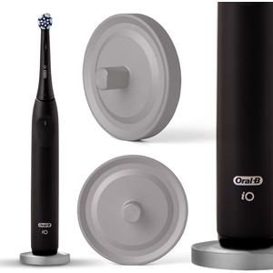 Silver Oral-B Compatible Electric Toothbrush Holder for Bathroom, Aluminum Oral B Toothbrush Holder with Hygienic Drip Capture Stops Toppling with Metal Toothbrush Stand