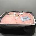 Car Seat Covers Full Set Pink, Luxury Faux Leather Car Seat Covers Waterproof Non-Slip Seat Protector Universal Fit for Most Cars SUVs Trucks Pick-ups, Cute Pink Car Accessories for Women (Pink-Full Set)