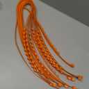 Reusable Snow Tire Chains, Tire Zip Ties for Snow, Emergency Snow Tire Chains for Most Cars, SUV & Trucks, Multi-Functional Car Tire Anti-Skid Chains for Snow Ice Mud (10 PCS Orange)