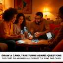 QUOKKA Trivia Card Games for Adults with 500 Questions Party Board Games for Adults, Teens and Families Trivia Cards with Answers in General Knowledge Fun Game for Family Game Night