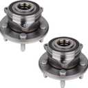 PAROD [Set of 2 513324 Front Wheel Hub & Bearing Assembly Compatible with 2011-2023 Dodge Durango, 2011-2021 Jeep Grand Cherokee, 2022 Grand Cherokee WK,5Lugs