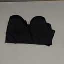 Vanity Fair Women's Beauty Back Smoothing Strapless Bra, 4-Way Stretch Fabric, Lightly Lined Cups up to H, Midnight Black, 34DD