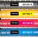 SP C830DN Toner Cartridge Replacement for Ricoh 821181 821182 821183 821184 Toner for Aficio SP C830 SP C830dn SP C831 SP C831dn Savin SP C831dn SP C830dn printer (4-Pack, Black Cyan Yellow Magenta)