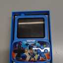 Handheld Game Console for Kids, Preloaded 220 Retro Games, 3.5'' HD IPS Screen Brightness Adjustable, Rechargeable, One-Touch Mute, Best Birthday Gift Toys for Boys Girls 4 5 6 7 8-Blue-Robot-Themed