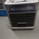 Arctic Air Pure Chill 2.0 Evaporative Air Cooler by Ontel - Powerful, Quiet, Lightweight and Portable Space Cooler with Hydro-Chill Technology For Bedroom, Office, Living Room & More,Blue