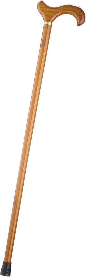 Dress Up America Classic Derby Handle Costume Cane Prop  Lightweight Wooden Walking Stick Accessory  Adult 35.5 & Kid 32  Vintage Gentleman, Victorian, Magician, Halloween & Cosplay