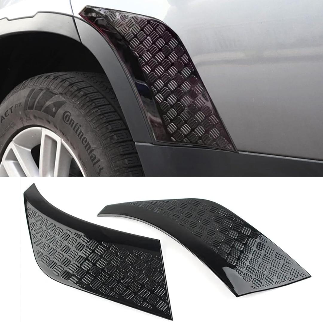 Rear Wheel Arch Cover Compatible with 2020-2025 Land Rover Defender 110 130 Anti-Scratch Resistant Protection Trim Decoration Fit Guard ABS Sticker Kit Anti-Impact Armor Exterior Accessories