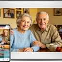 Frameo 10.1inch Digital Picture Frame WiFi Smart Digital Photo Frame 1280 * 800 IPS HD Touch Screen,16GB Memory Auto-Rotate,Share Photos/Videos Instantly via Frameo App from Anywhere