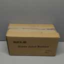 Ruckae 16oz 10 Pack Juice Bottles, Glass Bottles with Lids, Smoothie Cup Lids and Straws, Water Bottle Mason Jar Drinking Glasses for Juicing, Smoothies, Kombucha (Transparent)