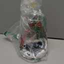 MXwcy Animated Musical Christmas Tree Village  Lighted Figurine with Spinning Santa Train, Plays 8 Holiday Carols, Tabletop Home Decor & Gift