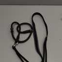 Slip Lead Dog Leash with Double Handle, Reflective Dog Training Leash [360 Swivel Anti-Tangle] Heavy Duty Nylon Slip Leash and Collar for Medium Large Small Dog No Pull Walking 5FT Black