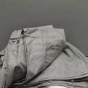 Gazebo Universal Replacement Mosquito Netting  Hugline 10' x 10' Outdoor Mesh Netting Screen 4-Panel Sidewall Curtain with Zipper (Gray)