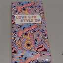 Petitian for iPhone 14 Pro Case with Wallet - Women Girls Cute Girly Aesthetic Unique Design Leather Credit Card Holder Cardholder Stand Wristband for iPhone 14 Pro, Grow Flower