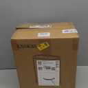 1.8 Gallons Small White Bathroom Can with Lid, Slim Bathroom Garbage Bin, Removable Liner , Dog Proof Can with Pop-Up Lid for Bedroom,Toilet