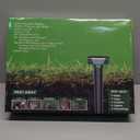 Snake & Mole & Rabbit & Skunk Repellent Solar Powered, Upgraded Ultrasonic Deterrent, IP65 Waterproof, Gopher Groundhog Chipmunk Raccoon and Vole Repellent & Deterrent for Lawn & Garden, 10 Pack