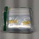 Small Plastic Bags, 100 Pcs Mini Baggies, Clear Plastic Jewelry Thick Self Sealing PVC Bags, Resealable Poly Baggies for Pill, Beads, Screws, Packaging (4.7x4.7")