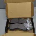 Carbon Fibre Front Brake Pad Compatible With 2019 2020 2021 2022 2023 Ram 2500, 2019 2020 2021 2022 2023 Ram 3500 OE-Grade Performance w/Hardware-D2225