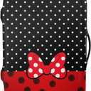 Luggage Protector Suitcase Cover Travel Suitcase Cover Baggage Covers Fit 25-28 Inch Red Bow