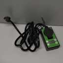 Buyplus Greenhouse Heater with Digital Thermostat, 1500W Outdoor Heaters for Patio, Overheat Protection & 3S Fast Heating, Electric Space Heater for Patio, Garage, Greenhouse, Flower House, Red