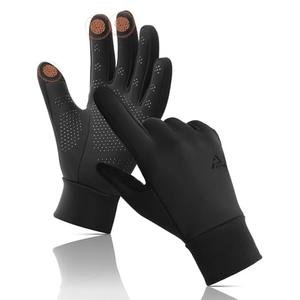 Aerynx Winter Gloves Women Men Cold Weather Touch Screen 3-Layers Liner Glove for Running, Cycling, Biking, Hiking, Driving (X-Small)