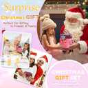 2025 Kids Box  DIY Christmas Organizer Bucket with Stickers & Mini Toys, Fidget Toy Pack, Multi-Item Fidget Toys, Creative Holiday Craft Kit for Girls Boys, Santa & Snowman Storage Bucket for Kids