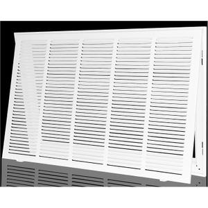 Return Air Filter Grille 30x18,Air Return Vent Cover Grill for 30"W x 18"H Duct Opening,Steel HVAC Vent Covers for Wall and Ceiling,Holds 1" Thick AC Filter, For 30''W18''H-Duct Opening