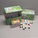 AZEN 100 Sets Bulk Gifts, Hand Cream and Lip Balm Bulk Set with Organza Bag Thank You Card, Baby Shower Wedding Gifts for Guests, Bridal Wedding Favors, Valentines Gift for Women