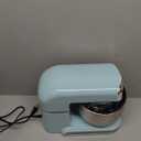 Kitchen in the box Stand Mixer,3.2Qt Small Electric Food Mixer,6 Speeds Portable Lightweight Kitchen Mixer for Daily Use with Egg Whisk,Dough Hook,Flat Beater (Blue)