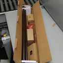 KAMANINA 1 Inch Double Curtain Rods 66 to 120 Inches (5.5-10 Feet) Telescoping Heavy Duty Drapery Rod for Windows 54 to 115 with Twisted Cage Finials, Antique Bronze