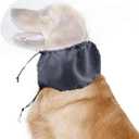 Dog Foxtail Mask Dogs Head Protector Dog Face Guard Head Net Mesh Snood Prevent Foxtails Thorns Sticks Rocks
