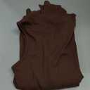 oten Women's Sexy Sleeveless Bodycon Dress Crew Neck Party Formal Ribbed Midi Tank Top Dresses with Cut Out Waist Brown Small