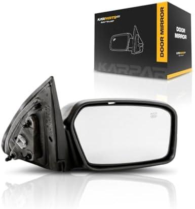 For Mercury Milan 2006 07 08 09 2010 Door Mirror Passenger Side | Power | Heated | w/Puddle Light | Paint to Match | Replacement For 6E5Z17682B | FO1321267