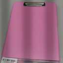 Piasoenc Clipboard with Storage, 8.5 x 11 Organization Box with Pen Holder and A4 Legal Paper Folder, Folio & Side-Opening, Low Profile Clip,for Nurses,Teachers, Size 14 x 9.6 x 1.2 in, Deep Pink
