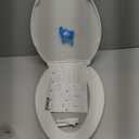 KOHLER 20110-0 Brevia, Slow Close Toilet Seat, Elongated Toilet Seat, Grip-Tight Bumpers Quick-Attach Hardware, White