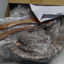 Wooden Salad Bowl Set of 5 - Large Fruit Mixing Bowls with Salad Servers Utensils for Serving Dining Accessory - Handmade - Acacia Wood - Large 12", Medium 10", Small 8"(Round Design)