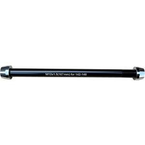 Bike Trainer Thru Axle Adapter 12MM Axle 1.0/1.5/1.75 Thread Pitch Multiple Length