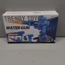 Automatic Electric Water Gun for Adults and Kids, Blue with LED Lights